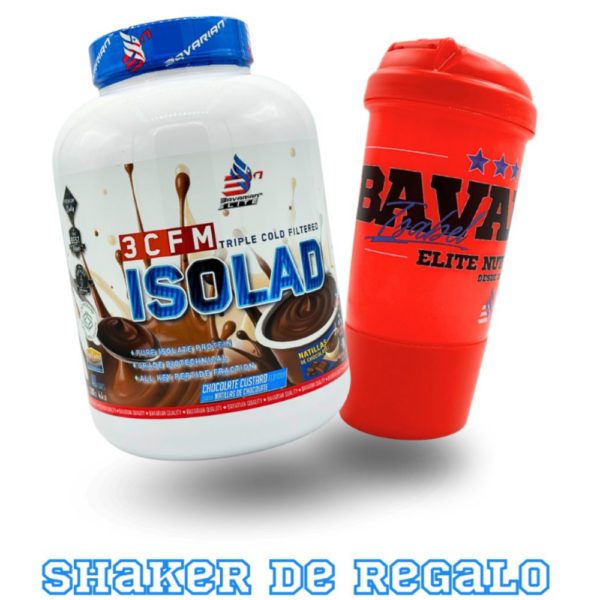 Bavarian Elite Isolad Protein 3CFM 2000g + Shaker de Regalo
