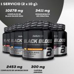 Biotech USA Black Blood NOX+ 340 gr - Imagen 3