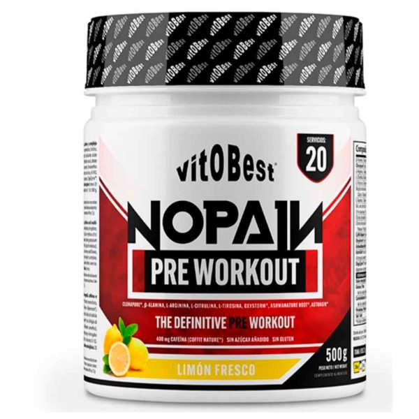 Vitobest No Pain Pre-Workout 500g