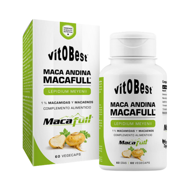 Vit.O.Best Maca Andina 700 mg 60 Cápsulas