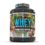 Life Pro Nutrition Whey Protein 2kg | Alimento Deportivo, 78% Proteína de Concentrado de Suero, Protege Tejidos, Anticatabolismo, Crecimiento Muscular y Facilita Recuperación | Sin Gluten LIFE PRO - Imagen 3