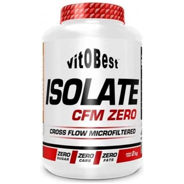 Vit.O.Best 2kg Isolate CFM Zero - Aislado de proteína de suero WPI 90 (CFM).