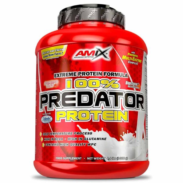 Amix Nutrition Predator Protein 2kg - Proteínas de Suero de Leche para Aumentar Masa Muscular