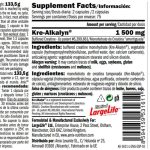 Amix Nutrition Creatina Kre-Alkalyn 120cap + 30 gratis - Imagen 2