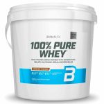 BiotechUsa 4kg 100% Pure Whey  - Proteína en Polvo con BCAA y Glutamina - Sin Gluten, Sin Aceite de Palma