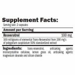 Amix Pure Resveratrol Anti-Ox 60 caps - Imagen 2