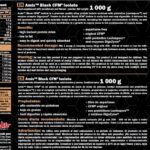 Amix Nutrition Black CFM Isolate 1Kg - Con Enzimas Digestivas - Fácil Digestión - Rápida Absorción - Proteína Aislada en Polvo - Imagen 8