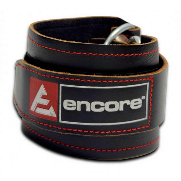 Encore Double Grip Leather Anklet Bracelet - Tobillera de Cuero Acolchada para Patada de Glúteo