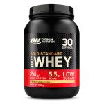Optimum Nutrition 100% Whey Gold Standard 2 lb Proteína en Polvo para Recuperacíon y Desarrollo Muscular con Glutamina Natural y Aminoácidos BCAA
