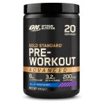 Optimum Nutrition Gold Standard Pre Workout Advanced 420 g Aporte de energía, Energy Booster con L-Citrulina, Beta Alanina, Cafeína y Vitaminas B12 y B6, 20 Porciones