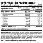 Amix MAP Muscle Amino Power 150 Tablets - Imagen 2