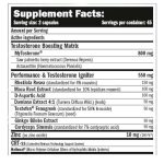 Amix Nutrition MytoTest V3 90 Caps -  Musclecore - Compuesto por la patente  MyTosterone - Contiene CRT-ss (Sistema de soporte de liberación controlada) - Imagen 2