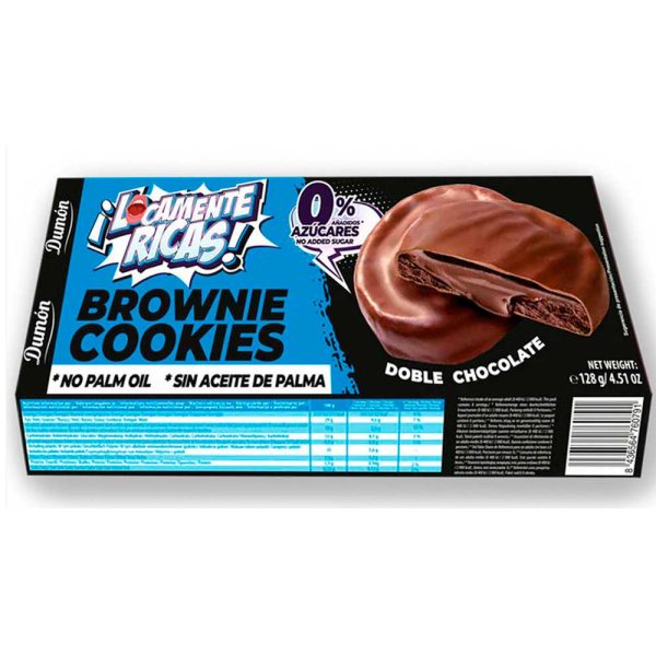 Dumón Cookies de Brownie 128GR