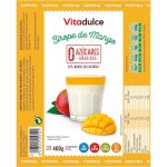 Vitadulce Sirope de Mango 400 gr - Sin gluten - 0% grasas y baja en calorías -Sin azúcares ni leche - Imagen 3