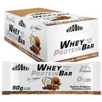 Vit.O.Best 20 x 50g Barritas de Whey Protein - Barritas Proteínas Energéticas By Torreblanca - Sin Azúcar añadida - Ingredientes 100% Naturales - Vitobest - Imagen 4