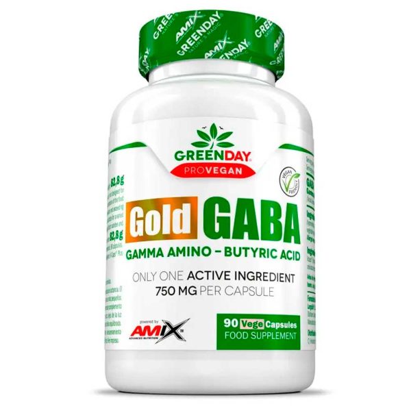 Amix Gold GABA 90 Vcaps GreenDay