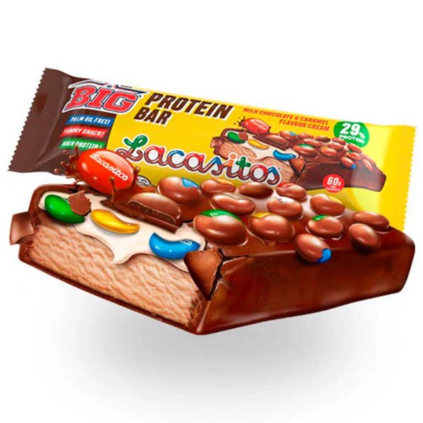 Big Protein Bar LACASITOS Snack proteico con auténticos Lacasitos