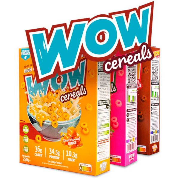 Big WOW CEREALS 250gr Cereales de desayuno super proteicos