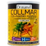 Drasanvi Colágeno Marino Hidrolizado 300g + Cúrcuma + Magnesio + Vitamina C + Ácido Hialurónico - Sabor Limón