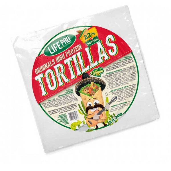 Life Pro Fit Food Tortillas High Protein 6X40G