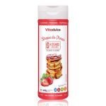 Vitadulce Sirope de Fresa 400 gr – Sin gluten – 0% grasas y baja en calorías -Sin azúcares ni leche