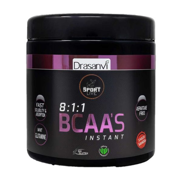Drasanvi BCAAS + Glutamina Sabor Sandía 275g