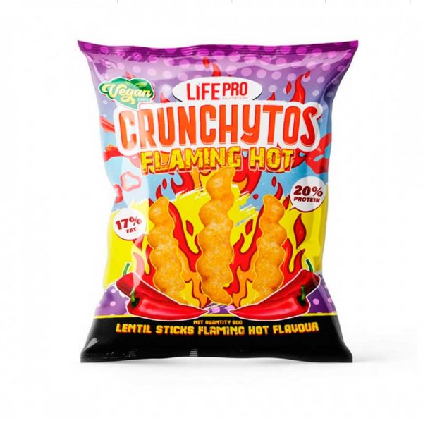 Life Pro Fit Food Crunchytos 20% Protein Vegan 60g