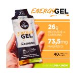 Drasanvi Gel Energético con Magnesio 40g - Hidratos de Carbono de absorción rápida y lenta - Sabor Lima-Limón - Imagen 2
