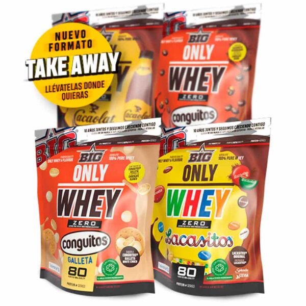 Big Only Whey Zero Bolsa 500 gr