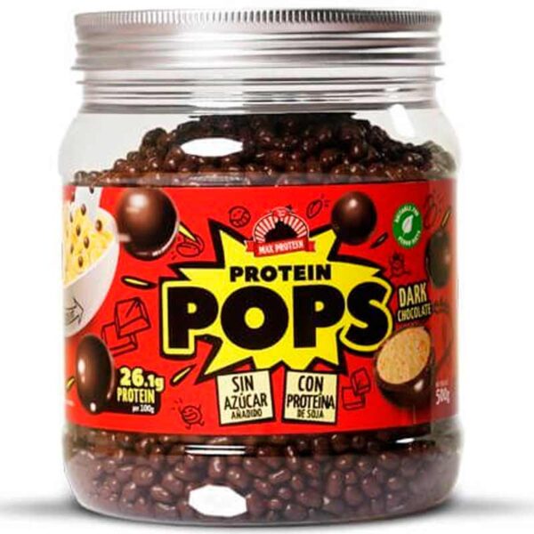 Max Protein Pops 500gr Dark Chocolate