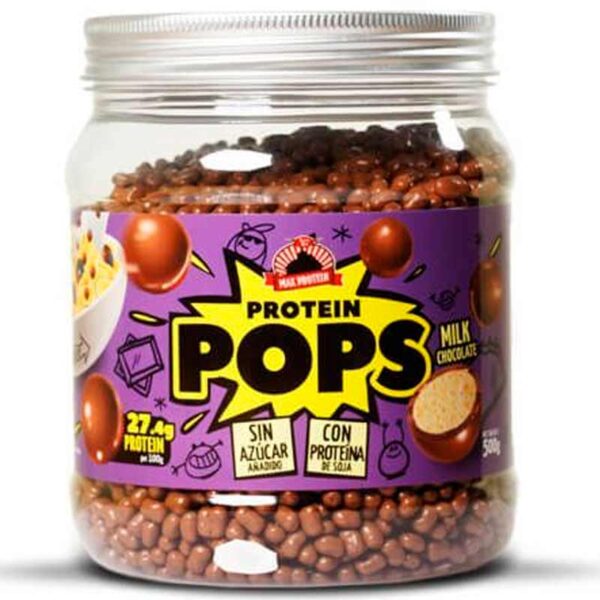 Max Protein Pops 500gr Milk Chocolate