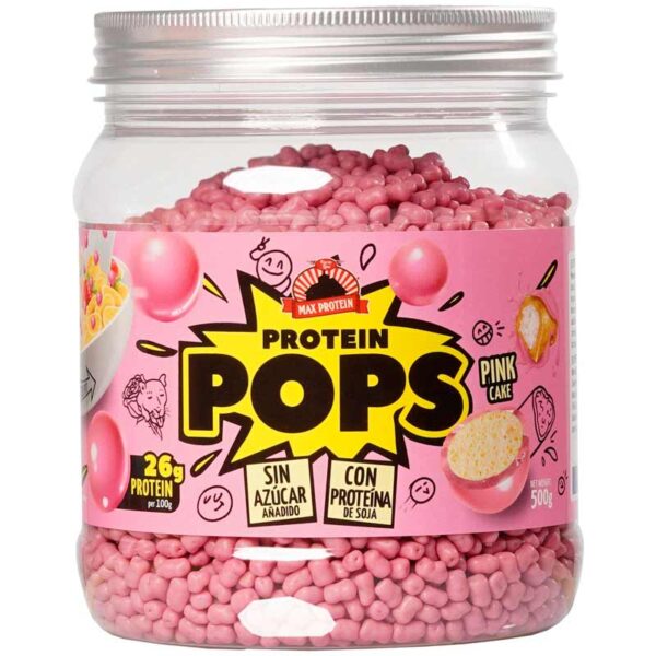 Max Protein Pops 500gr Pink Cake