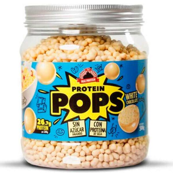 Max Protein Pops 500gr White Chocolate
