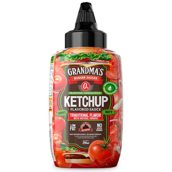 Max Protein Salsa Ketchup Tradicional 290ml
