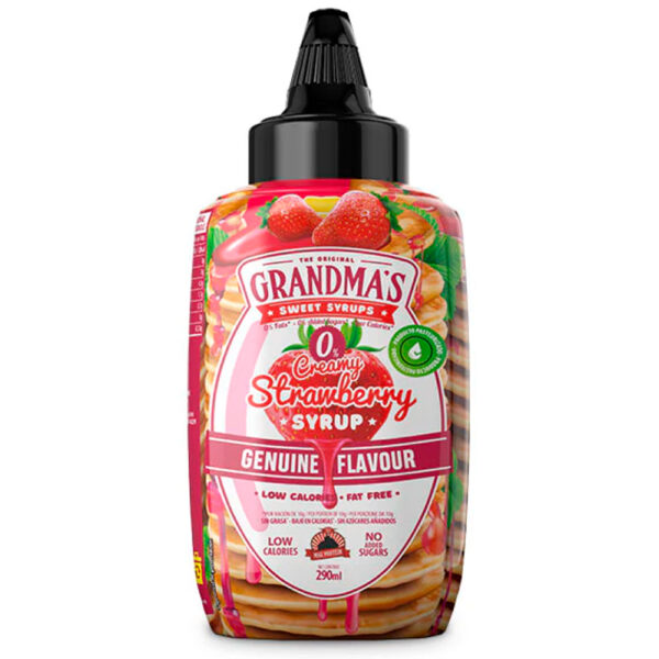 Max Protein Sirope Fresa 290ml