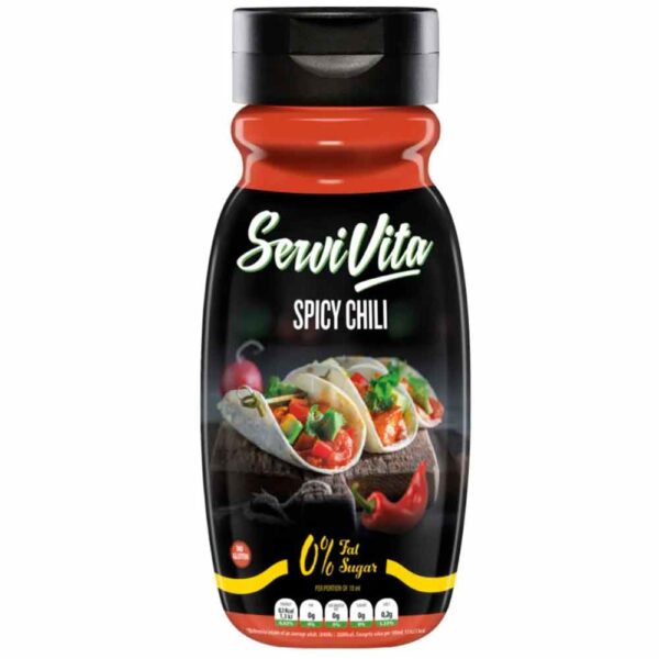 Servivita Salsa Zero Chili Picante 320 ml