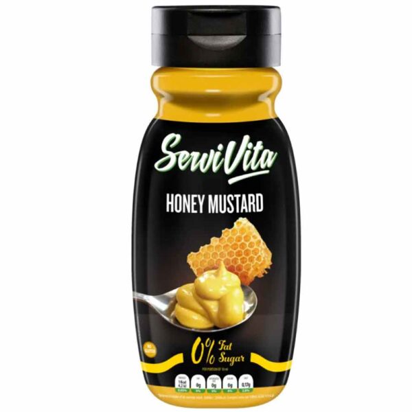 Servivita Salsa Zero Miel y Mostaza 320 ml