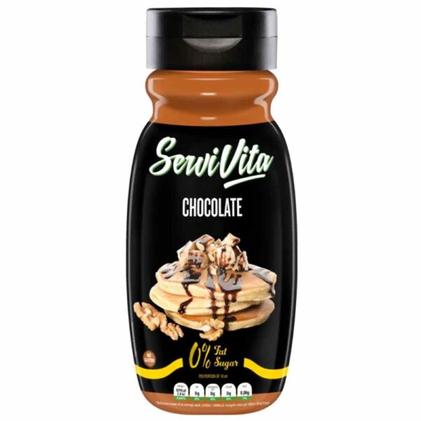Servivita Sirope Zero Chocolate 320 ml