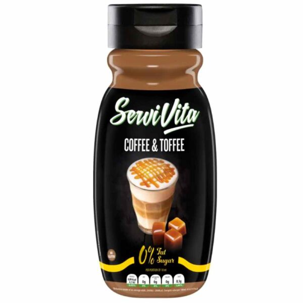 Servivita Sirope Zero Coffee y Toffee 320 ml