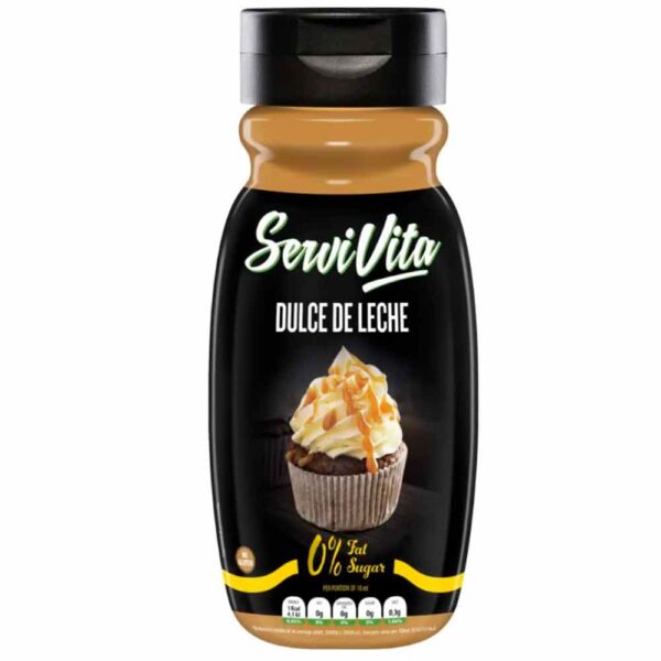 Servivita Sirope Zero Dulce de Leche 320 ml