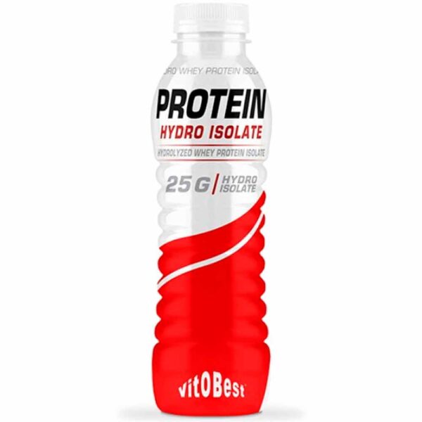 Vitobest Hydro Drink 500ml - Proteína Hidro Aislada Sabor Fresa