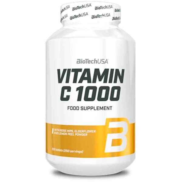 BioTechUSA Vitamina C 1000 - 250 tabs