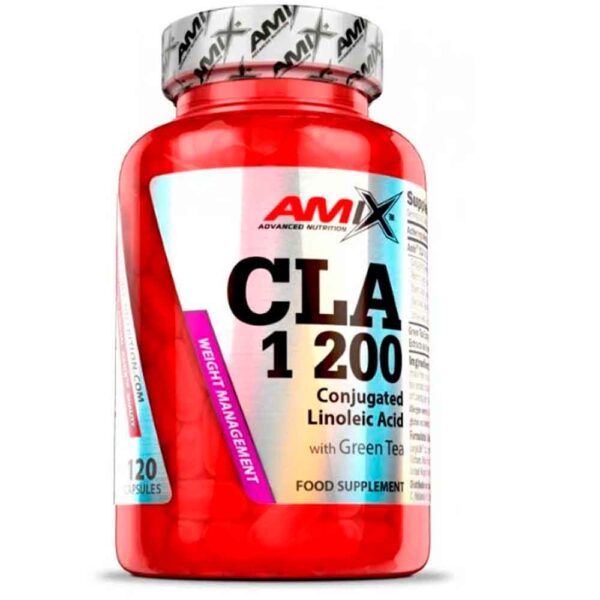 Amix Nutrition CLA 1200 con Té Verde 120 Caps