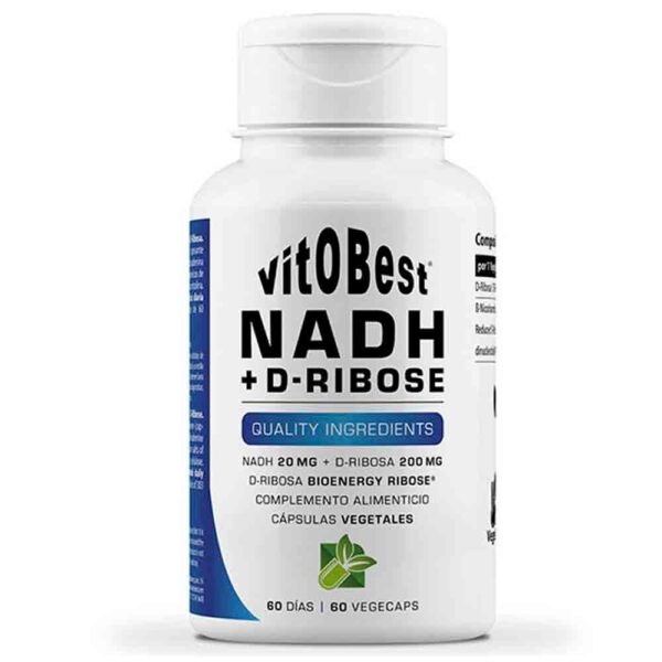 Vitobest NADH + D-Ribose 60 caps