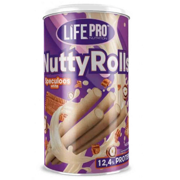 Life Pro Nutrition Fit Food Nuttyrolls White Speculoos 200g