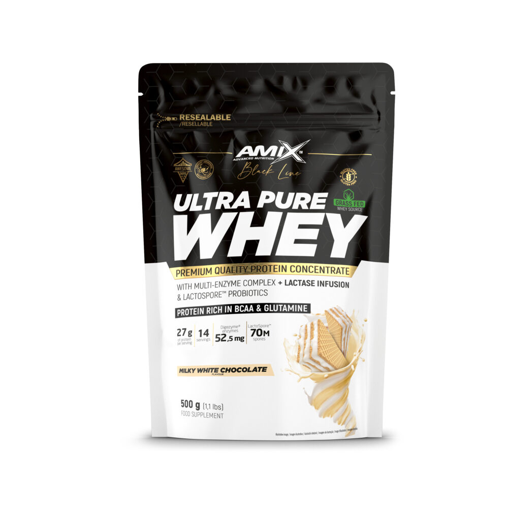 AXB_UltraPureWhey_500g_milky-white-chocolate Amix Nutrition Ultra Pure Whey 500 g Black Line - Imagen 7