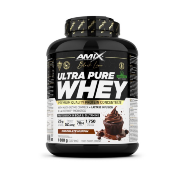 Amix Nutrition Ultra Pure Whey 1800g Black Line