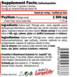 Amix Nutrition Psyllium Husk Fibra Natural 1500 mg 120 Caps - Imagen 4