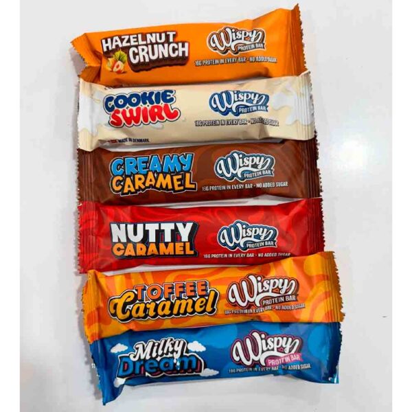 Wispy Protein Bar 55 gr - 16 gr proteína por barrita