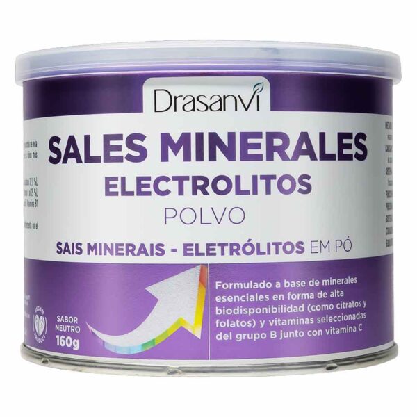 Drasanvi Sales Minerales – Electrolitos 160 g Sabor Limón